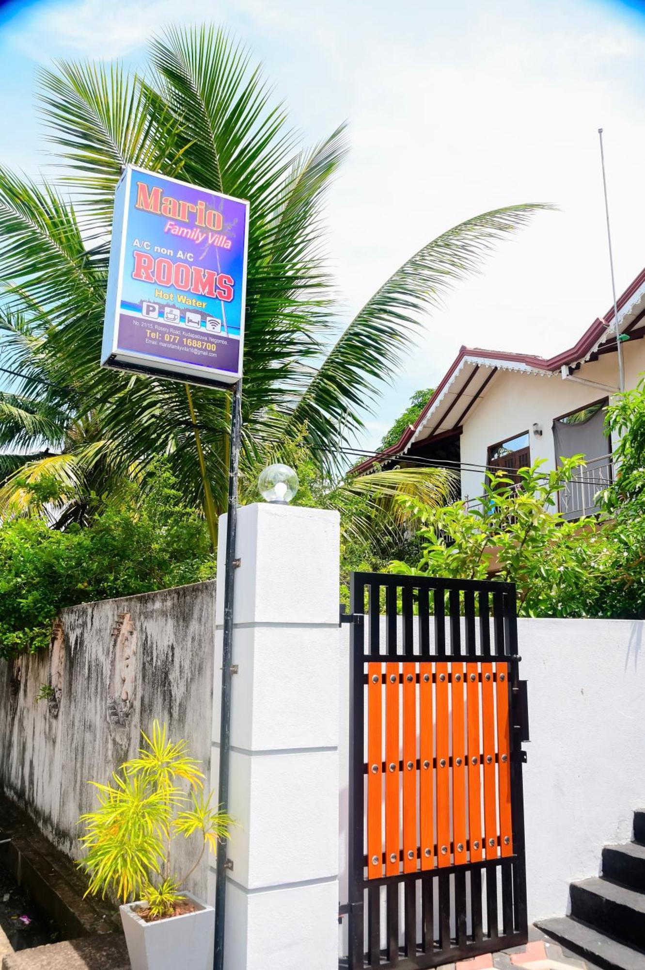 Mario Family Villa And Restaurant Negombo Ngoại thất bức ảnh